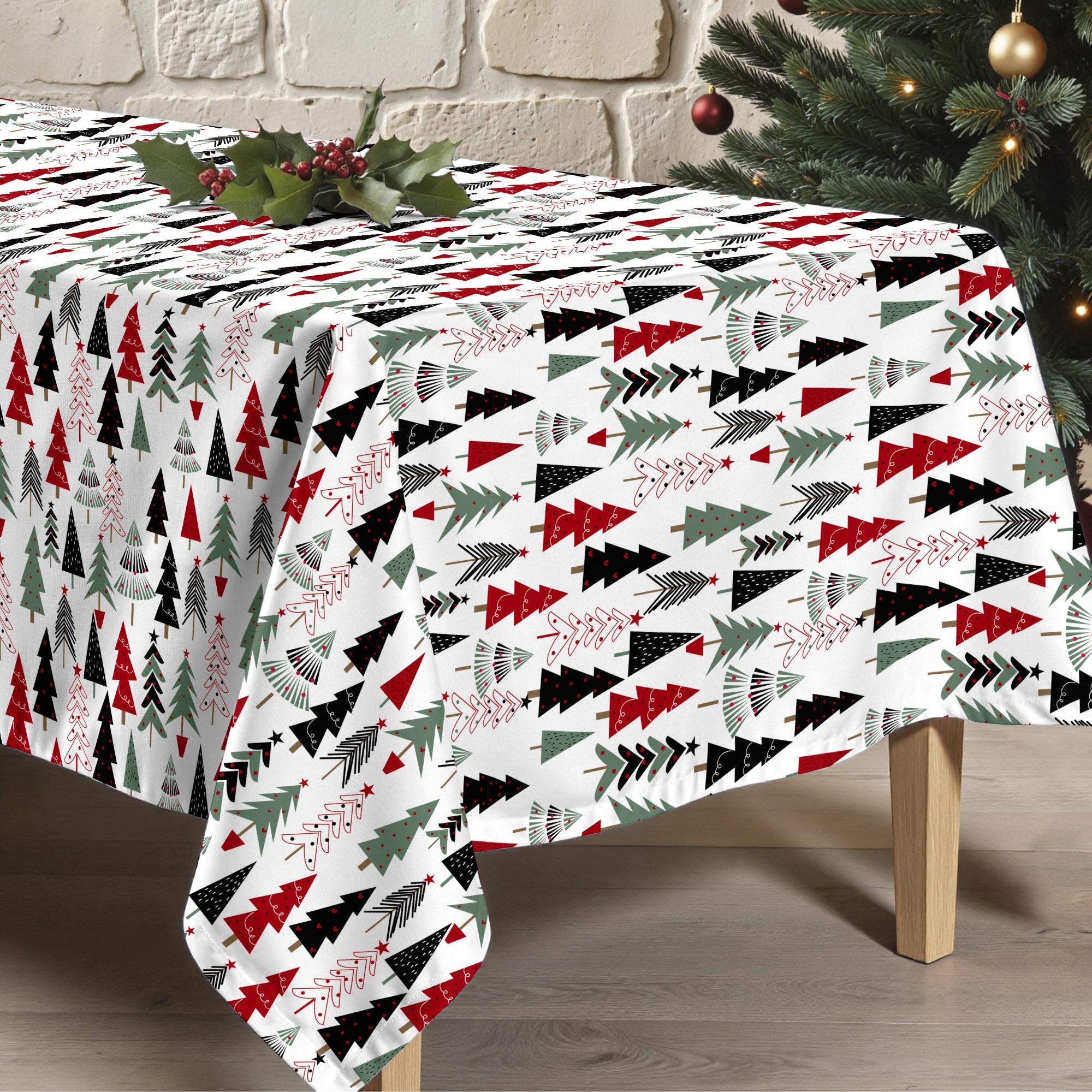 Mantel antimanchas Christmas Laponia 50-100