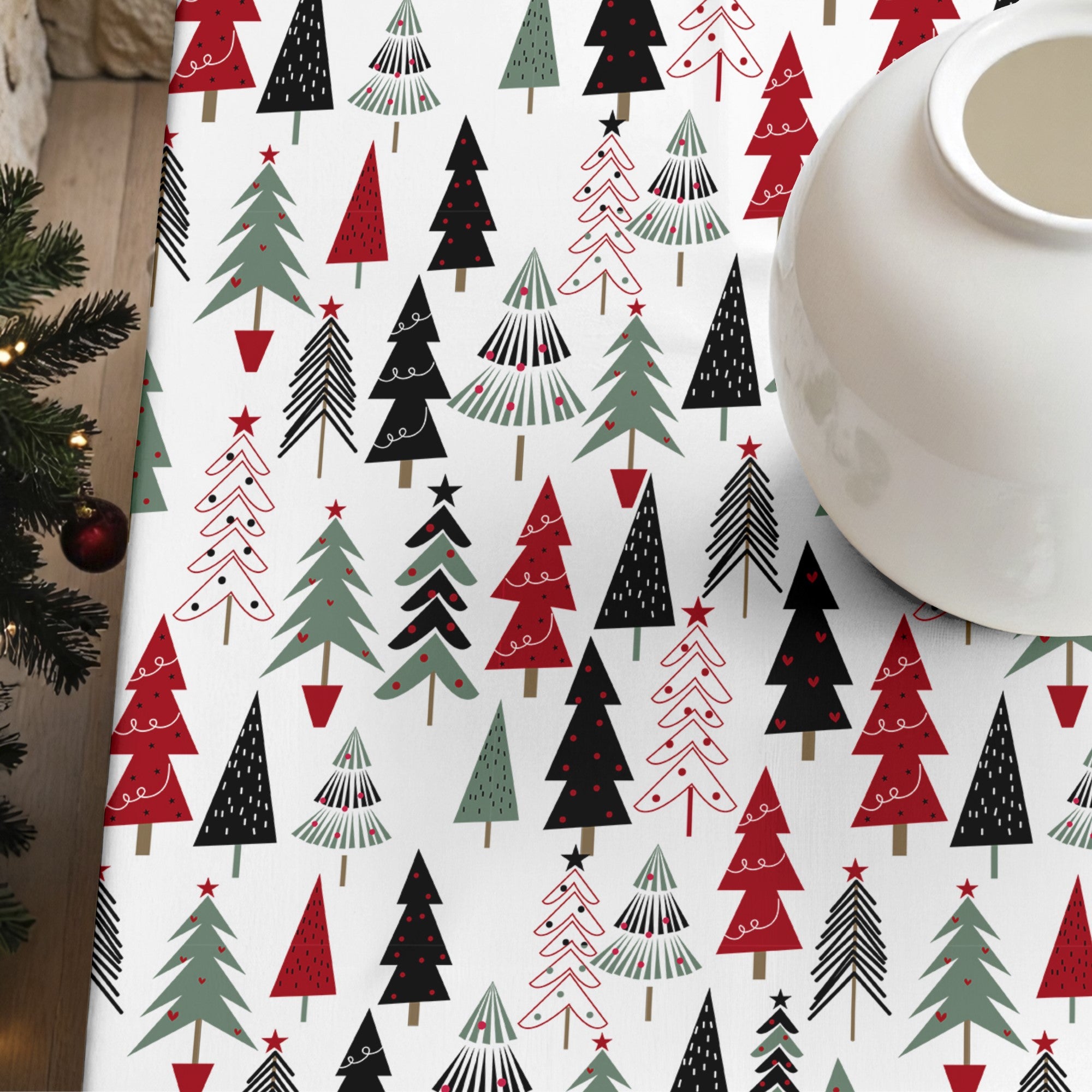 Mantel antimanchas Christmas Laponia 50-100