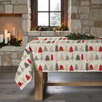 Mantel antimanchas Christmas Laponia 52-100