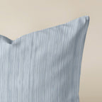 Funda de cojín Lesa 125 Azul Empolvado 45x45 cm