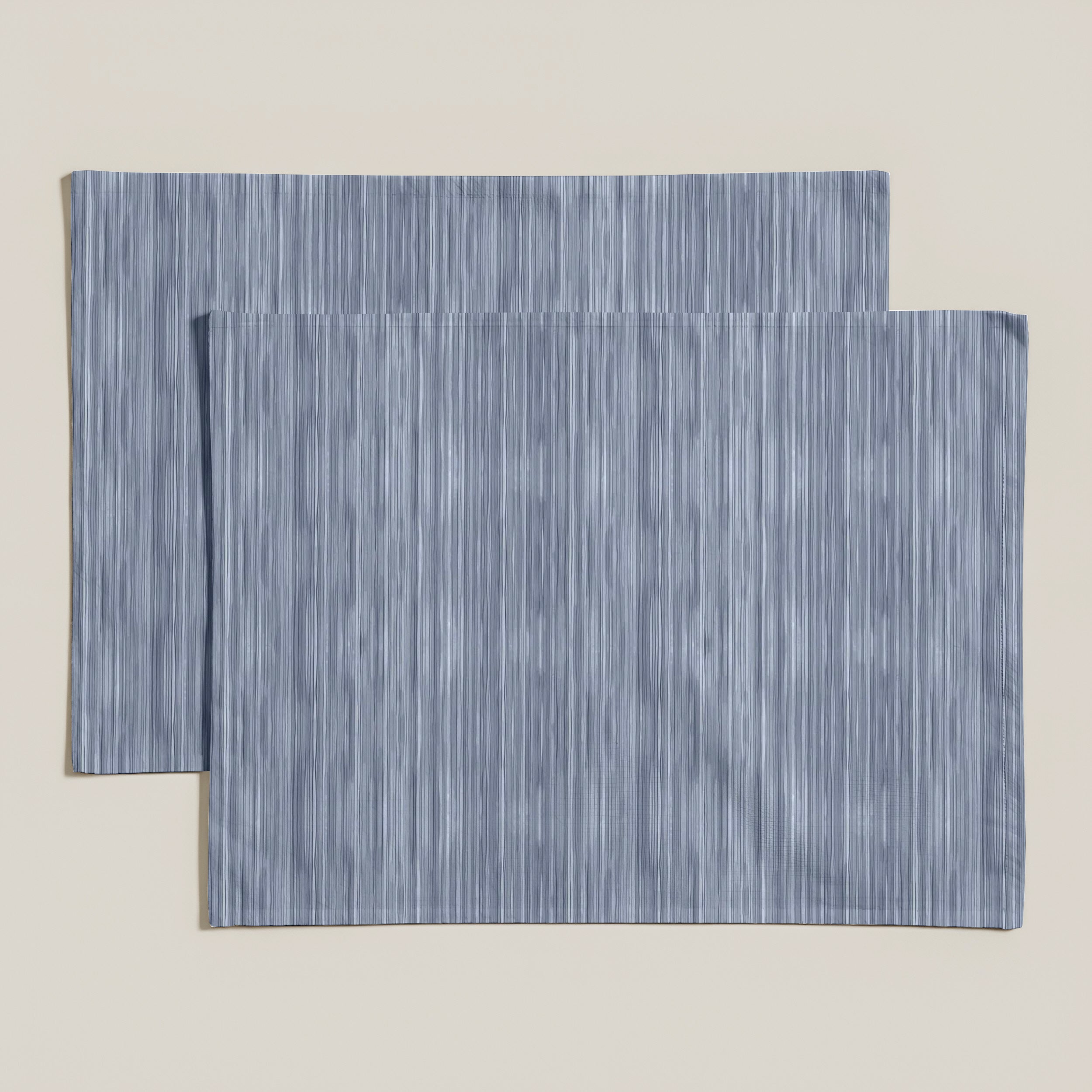 Pack 2 unidades mantel individual antimanchas Lesa 125 Steel Blue 35x50 cm