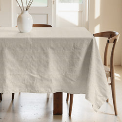Mantel antimanchas 100% algodón Liso Lino 101