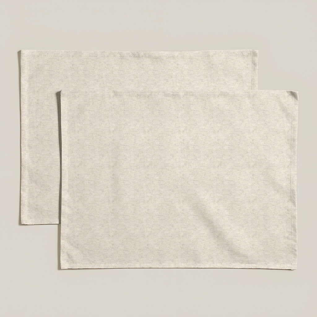 Pack 2 unidades mantel individual resinado Liso Lino 101 - 45x35 cm