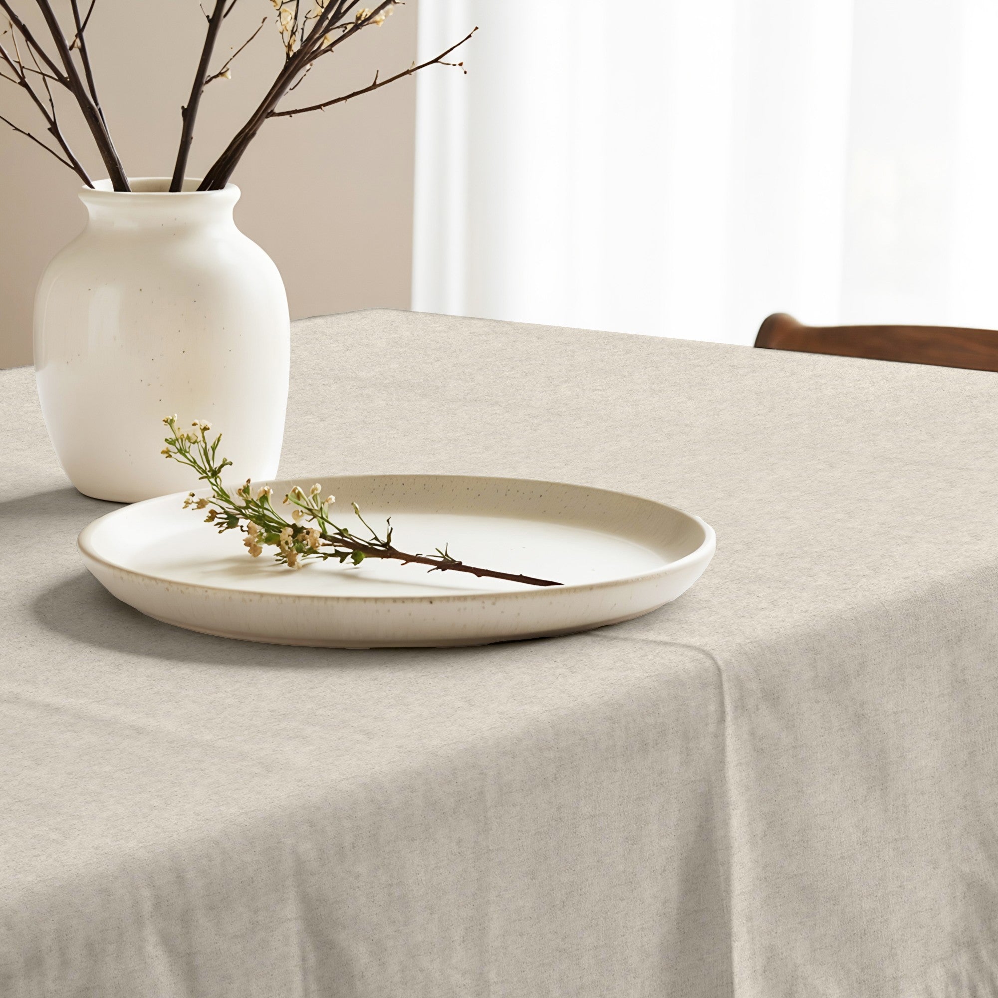 Mantel antimanchas Liso Lino 101