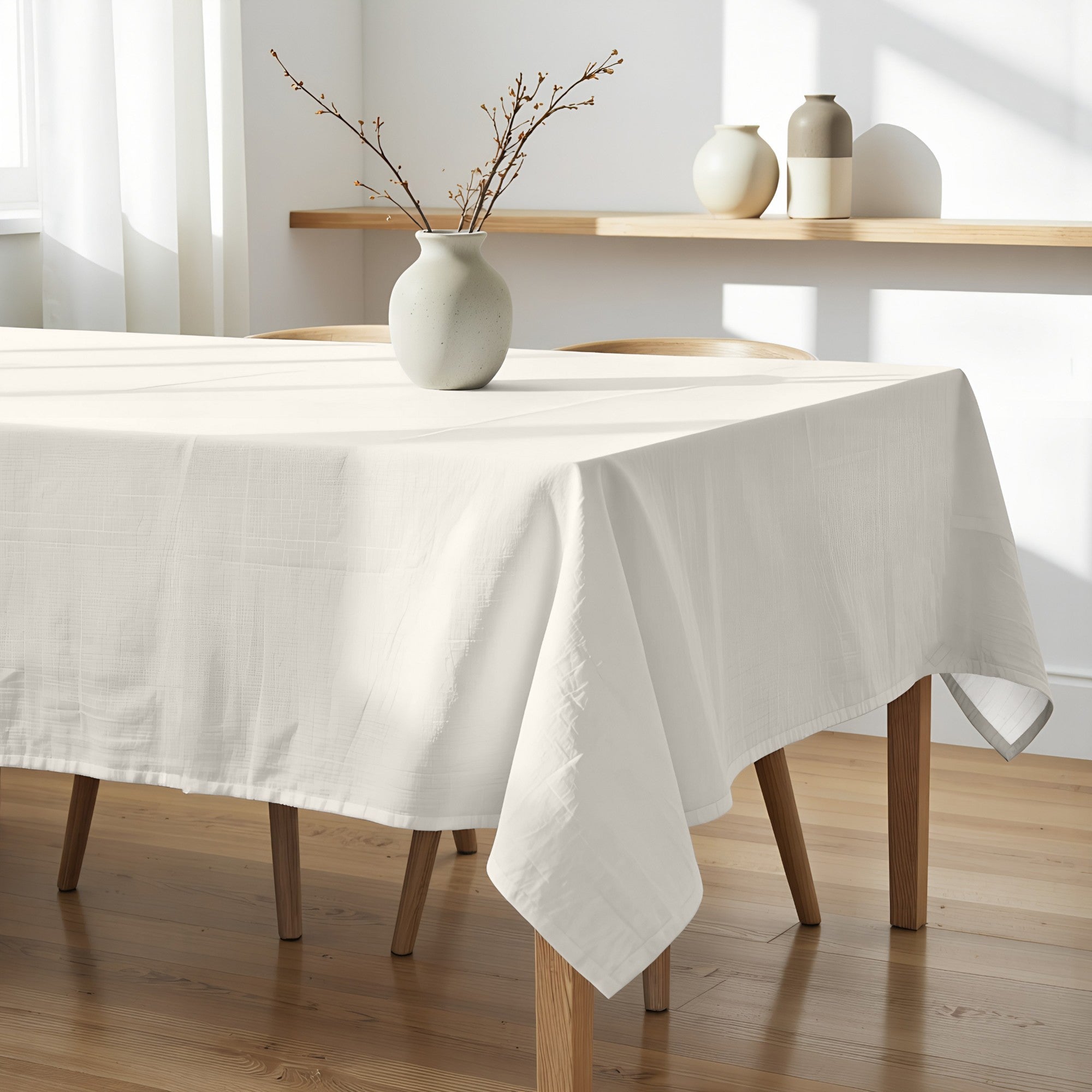 Mantel antimanchas Liso Crudo 102