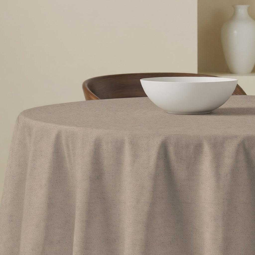 Mantel redondo antimanchas Liso 157