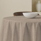 Mantel redondo antimanchas Liso 157