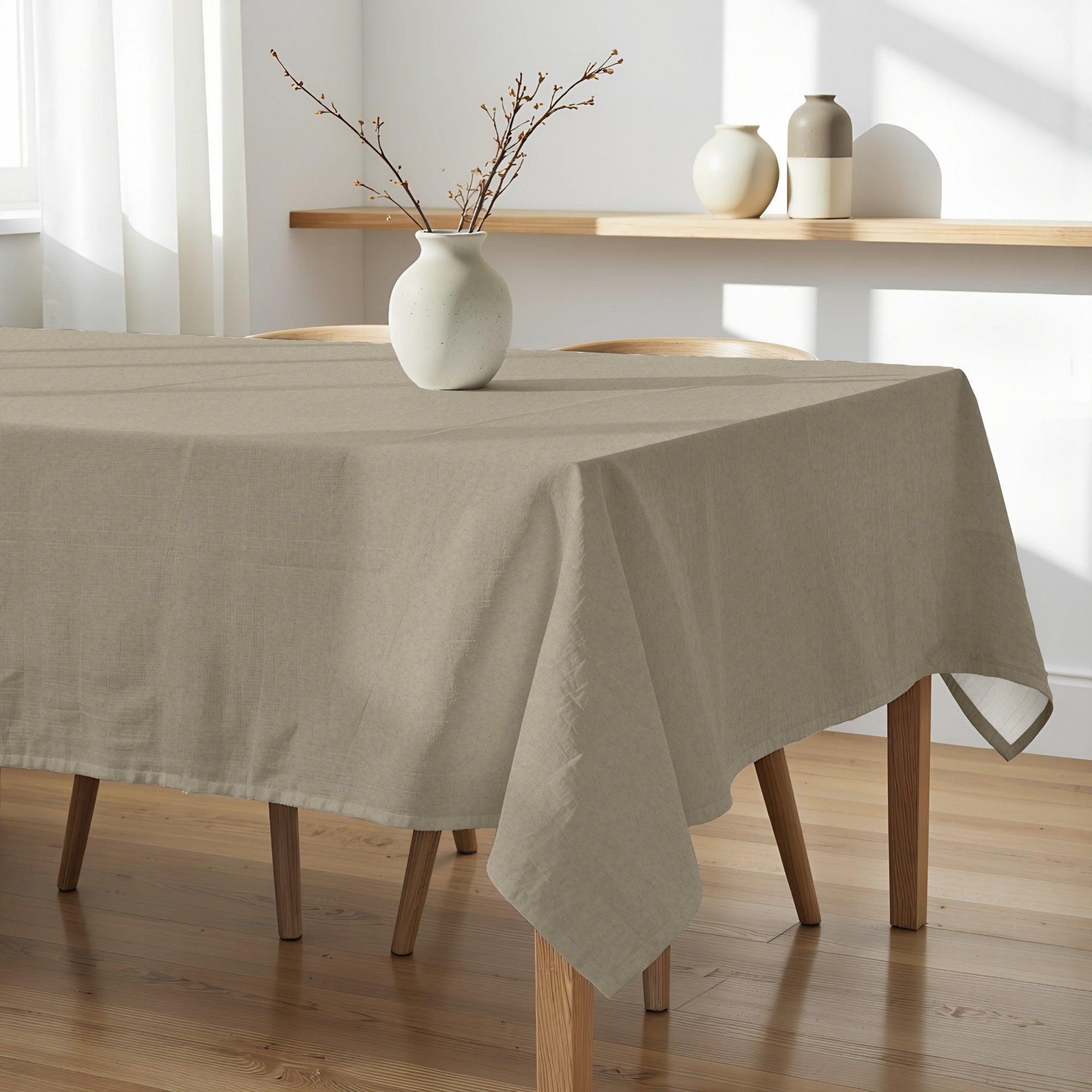 Mantel antimanchas Liso Natural 157