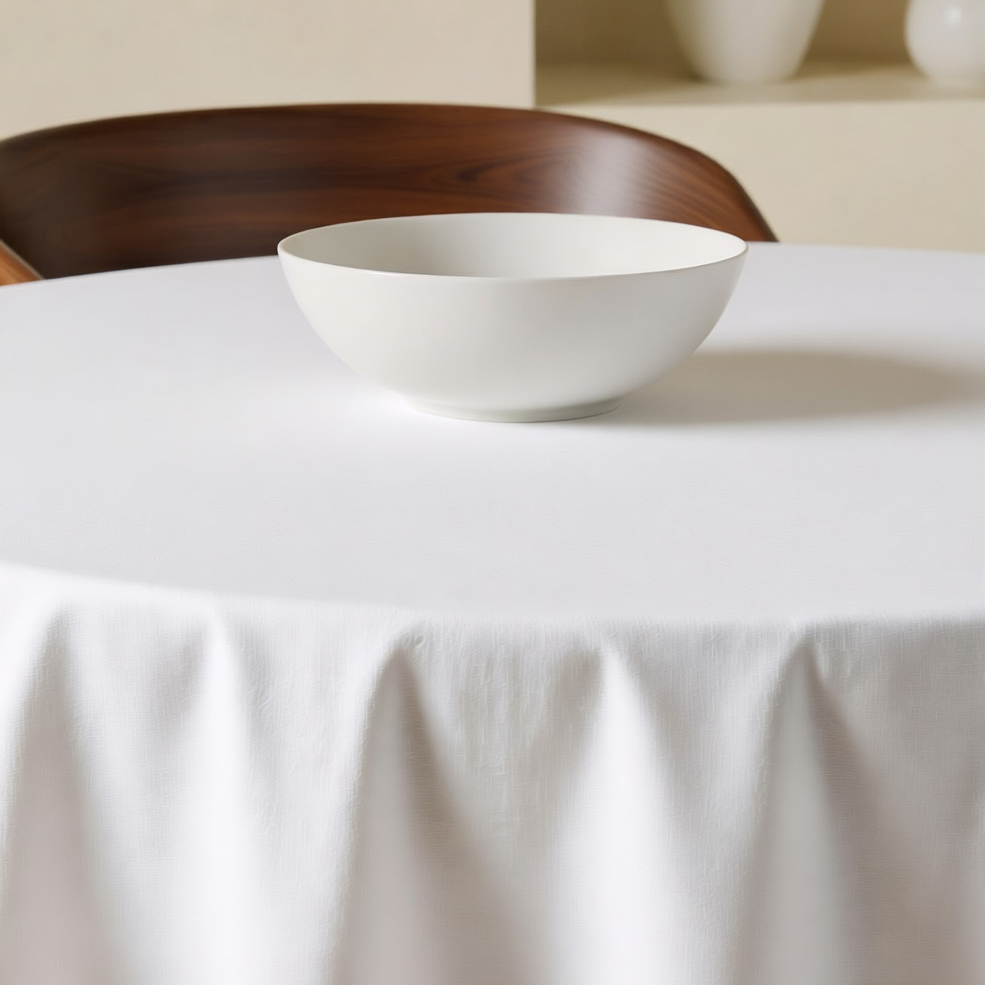 Mantel redondo antimanchas Levante 103