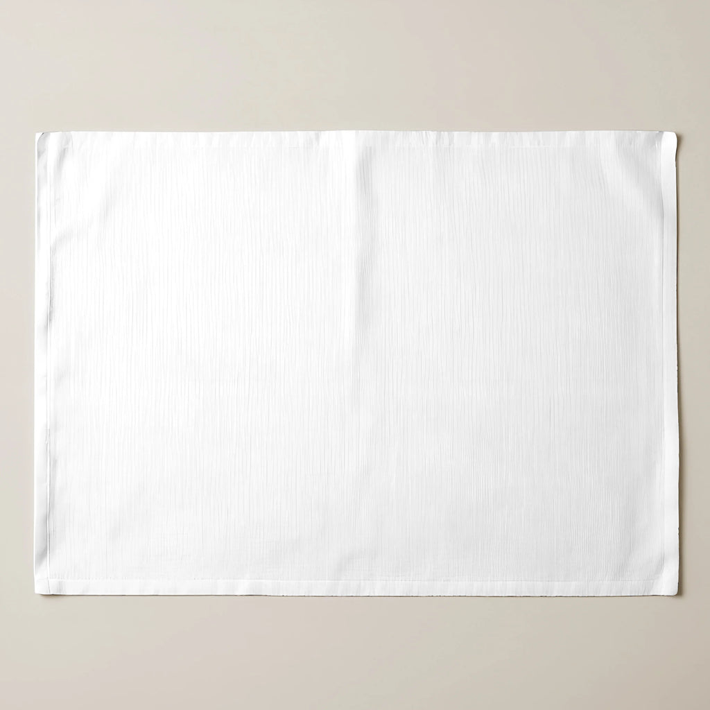 Mantel individual antimanchas pack 4 unidades Liso Blanco 103