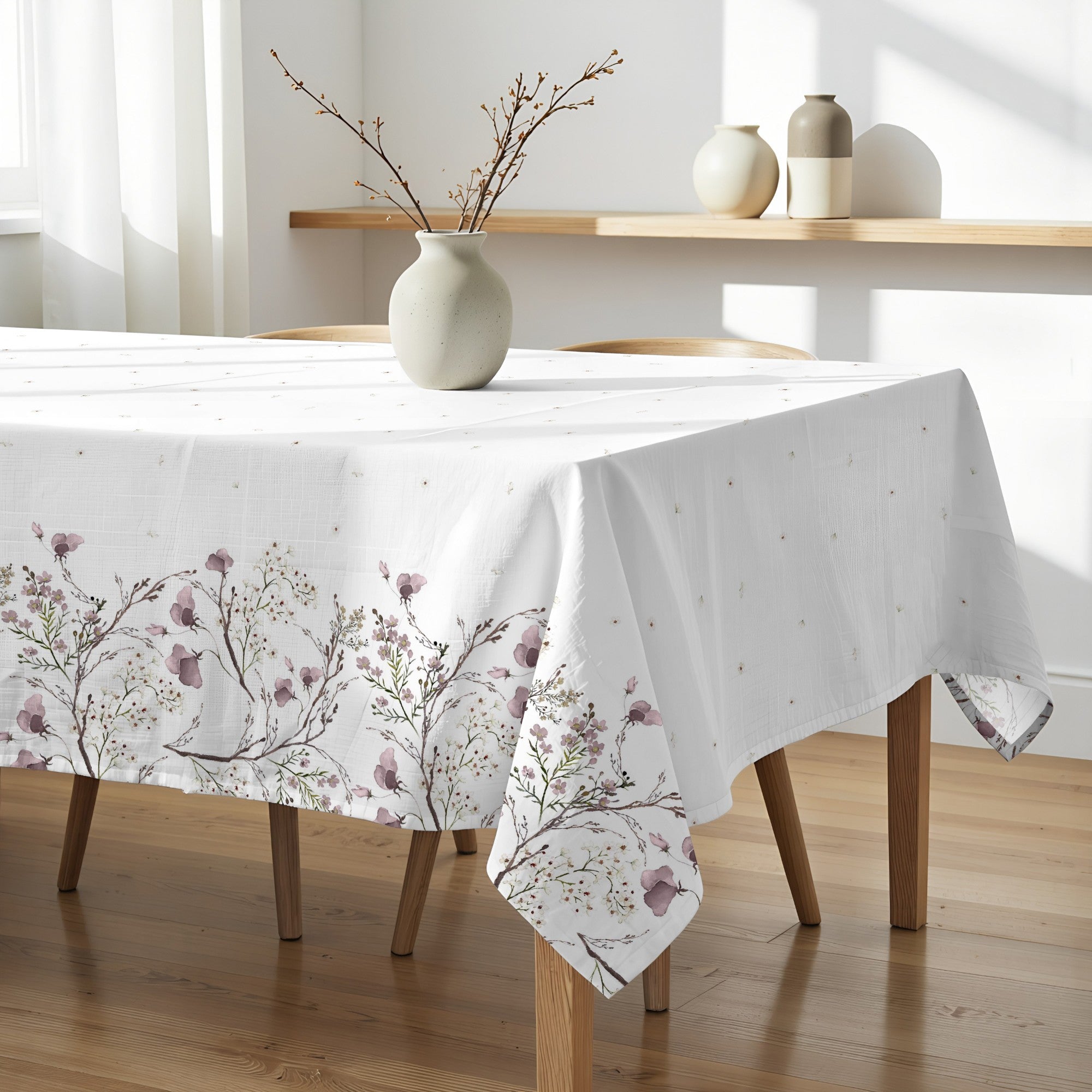 Mantel antimanchas Liel Rosa