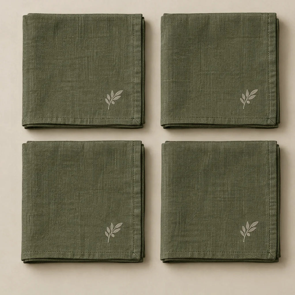Pack de 4 unidades servilletas Liena