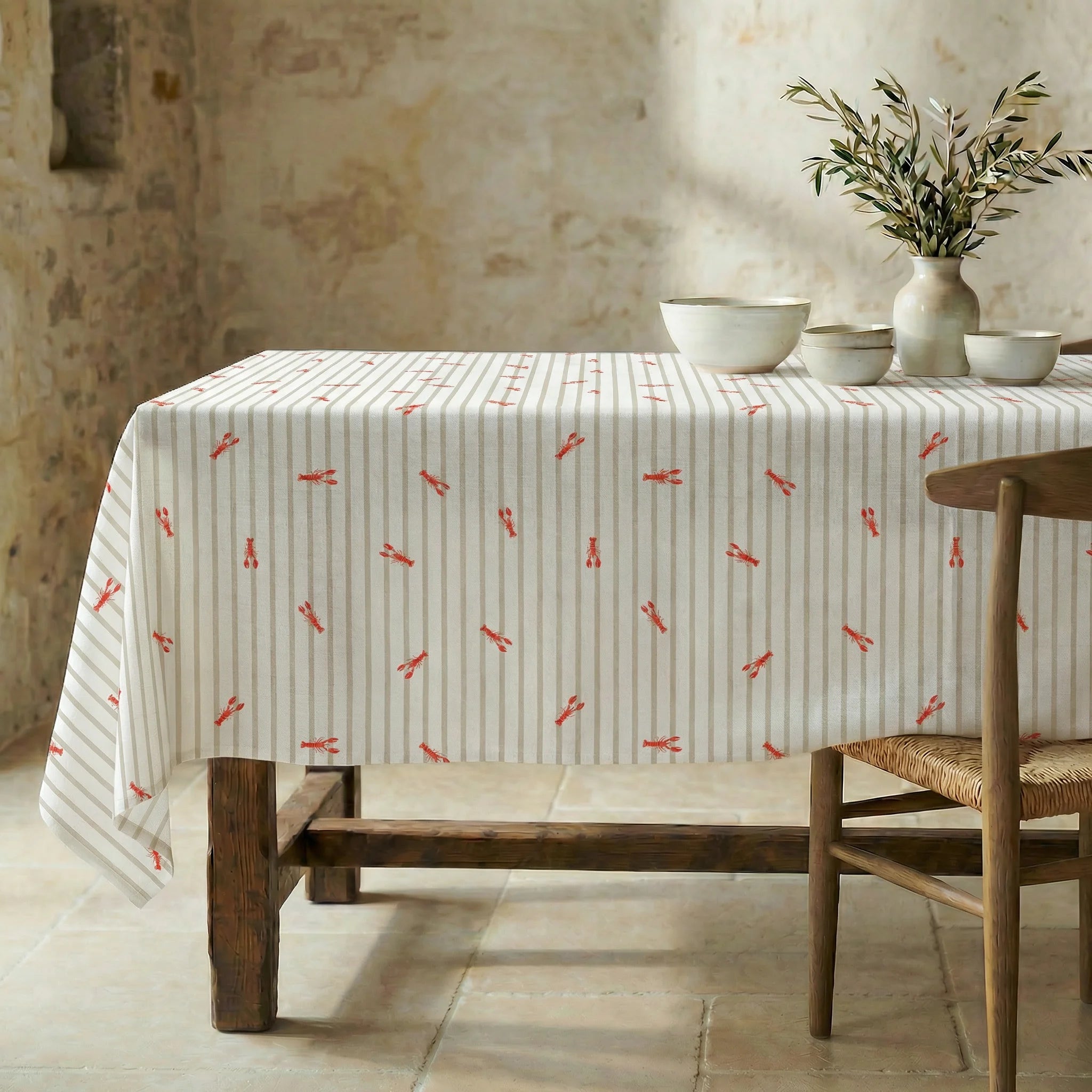 Mantel antimanchas XL Liliani