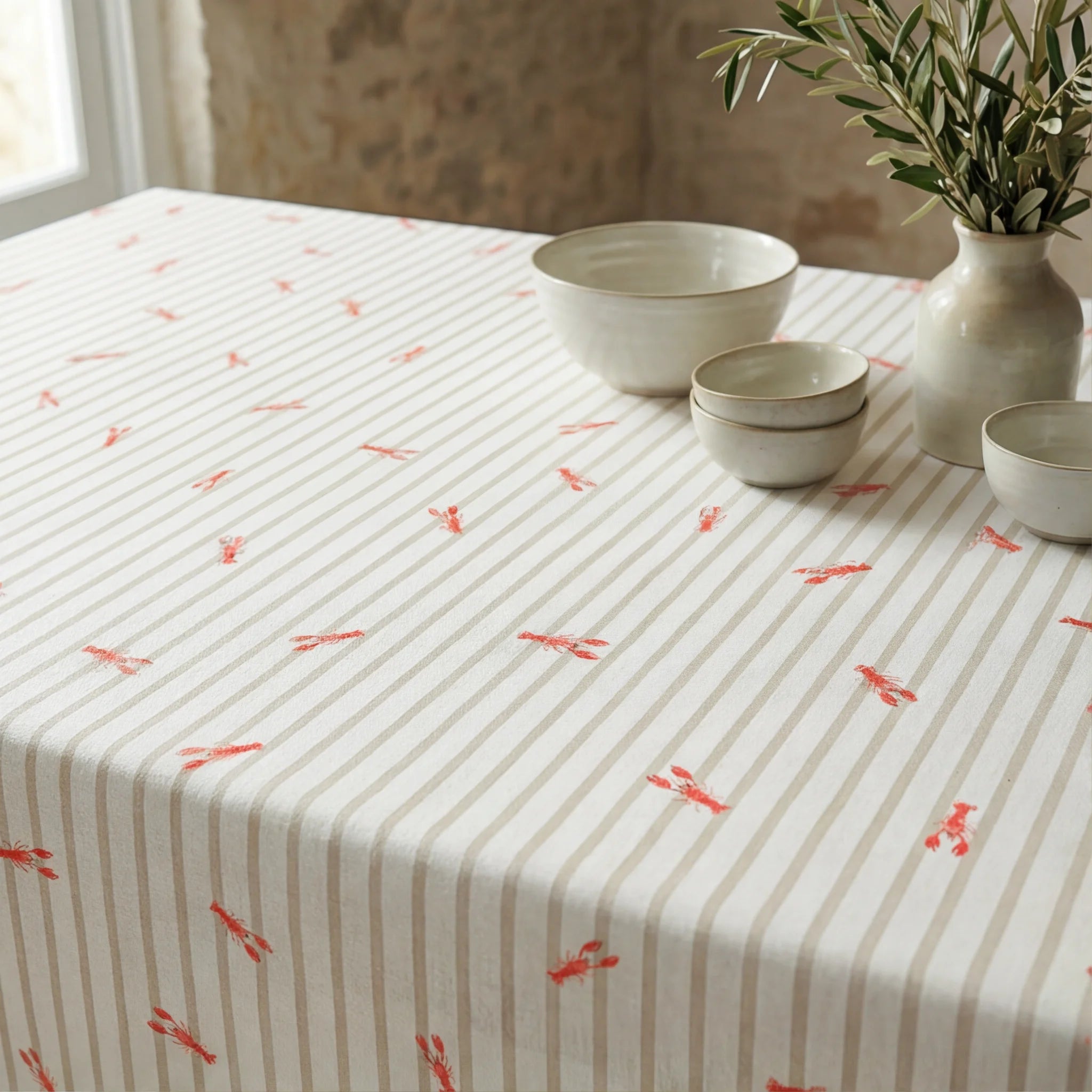 Mantel antimanchas XL Liliani