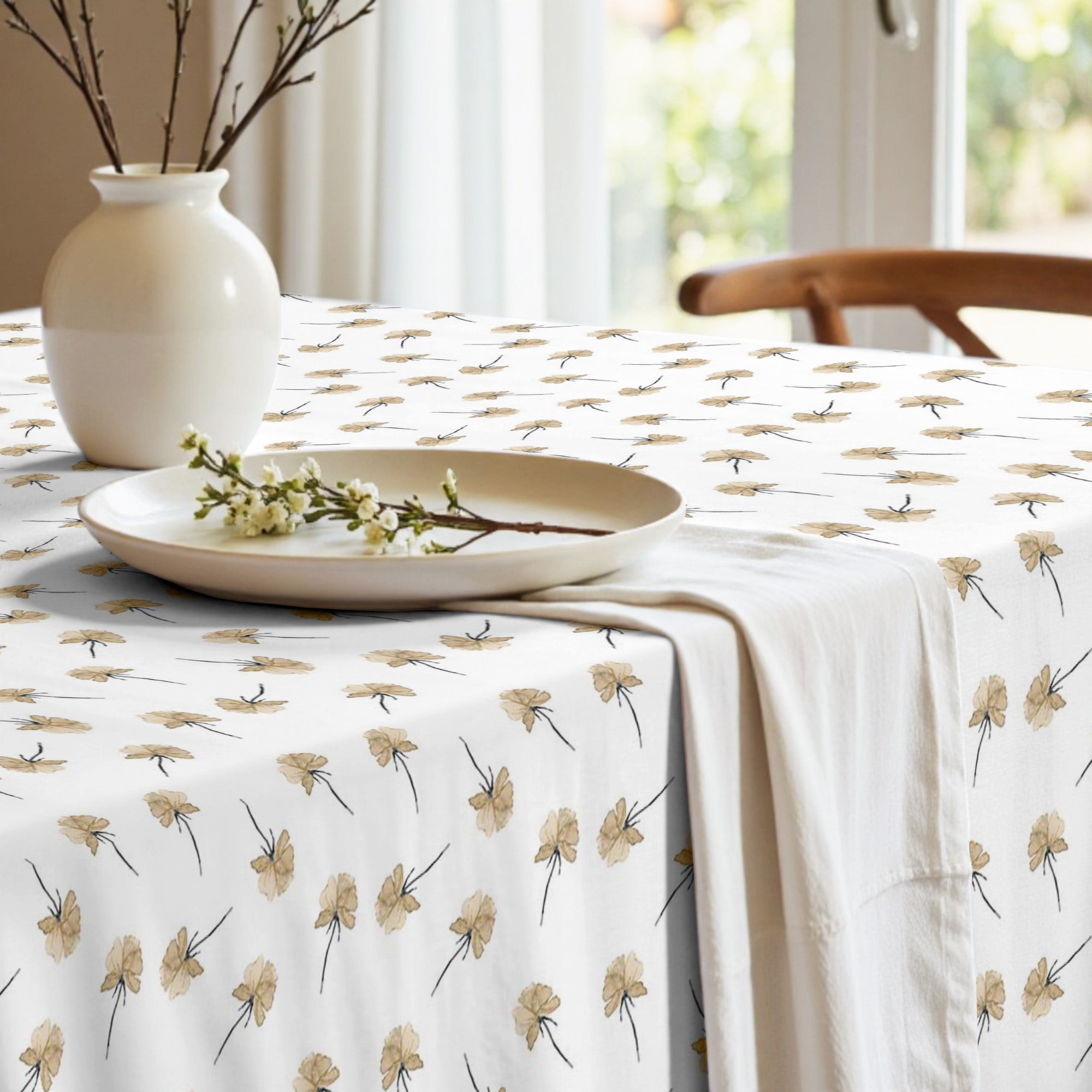 Mantel antimanchas Luana Beige 924 4
