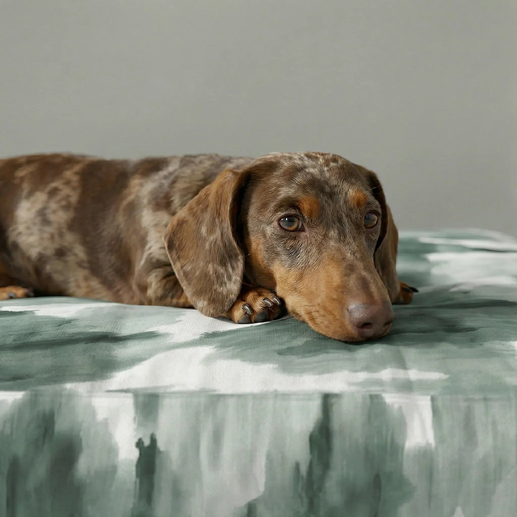 Cama para mascota gruesa y acolchada con acabado antimanchas Luton 12