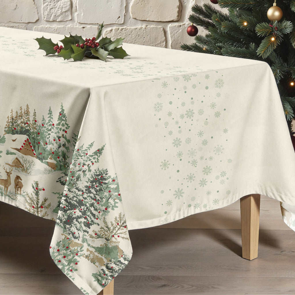 Mantel antimanchas New christmas ciervo 1225
