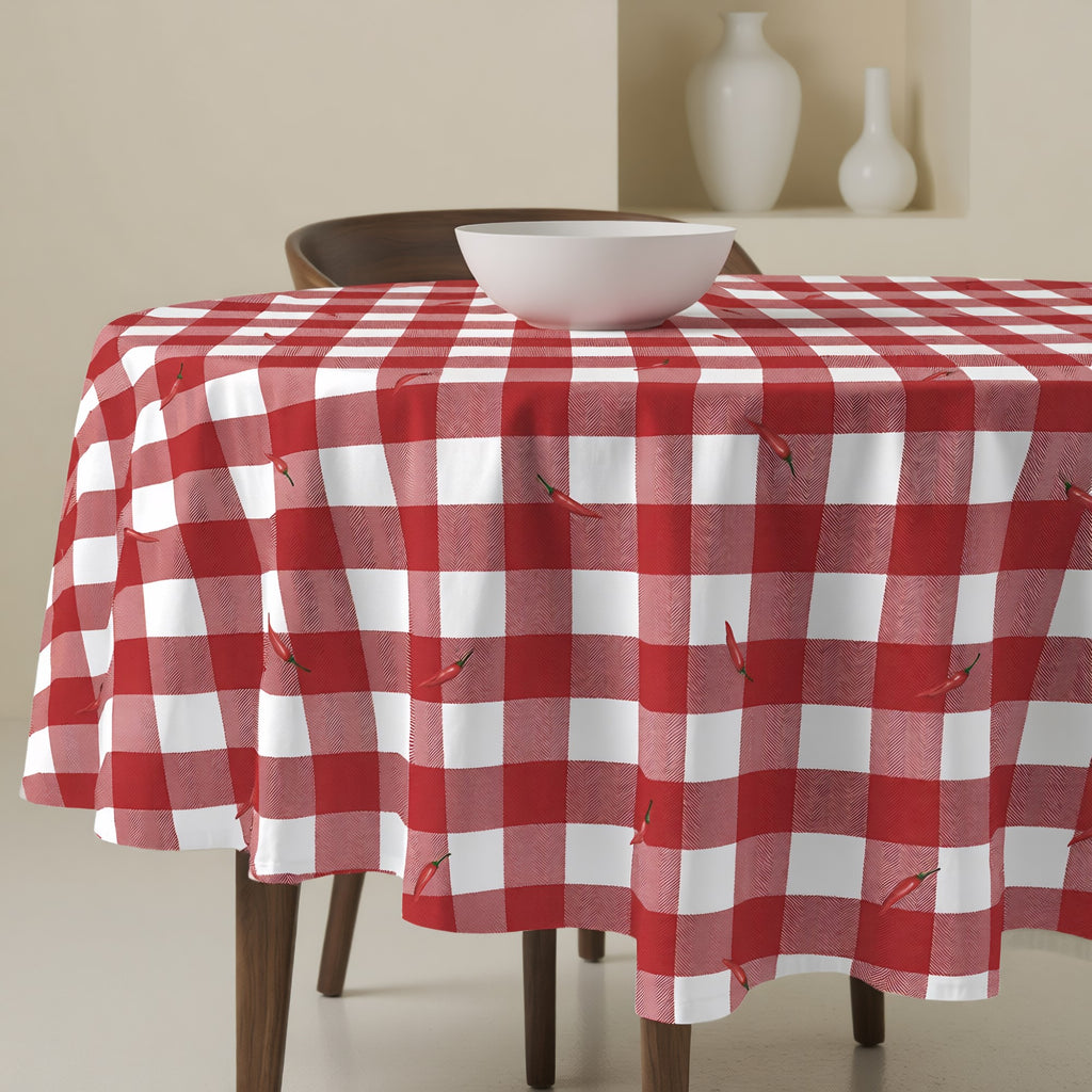 Mantel redondo antimanchas Marcello