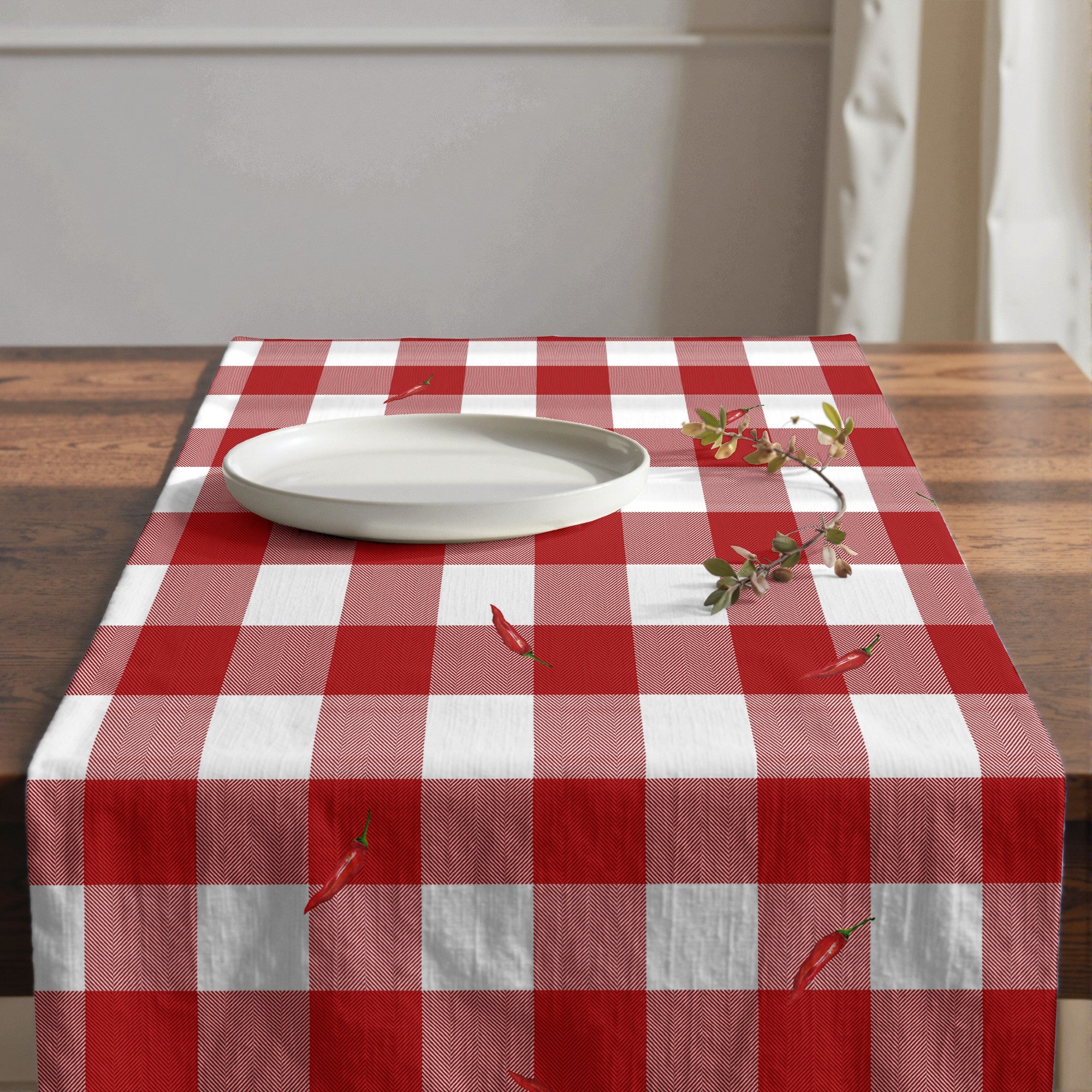 Camino de mesa 100% algodón Marcello 50x150 cm