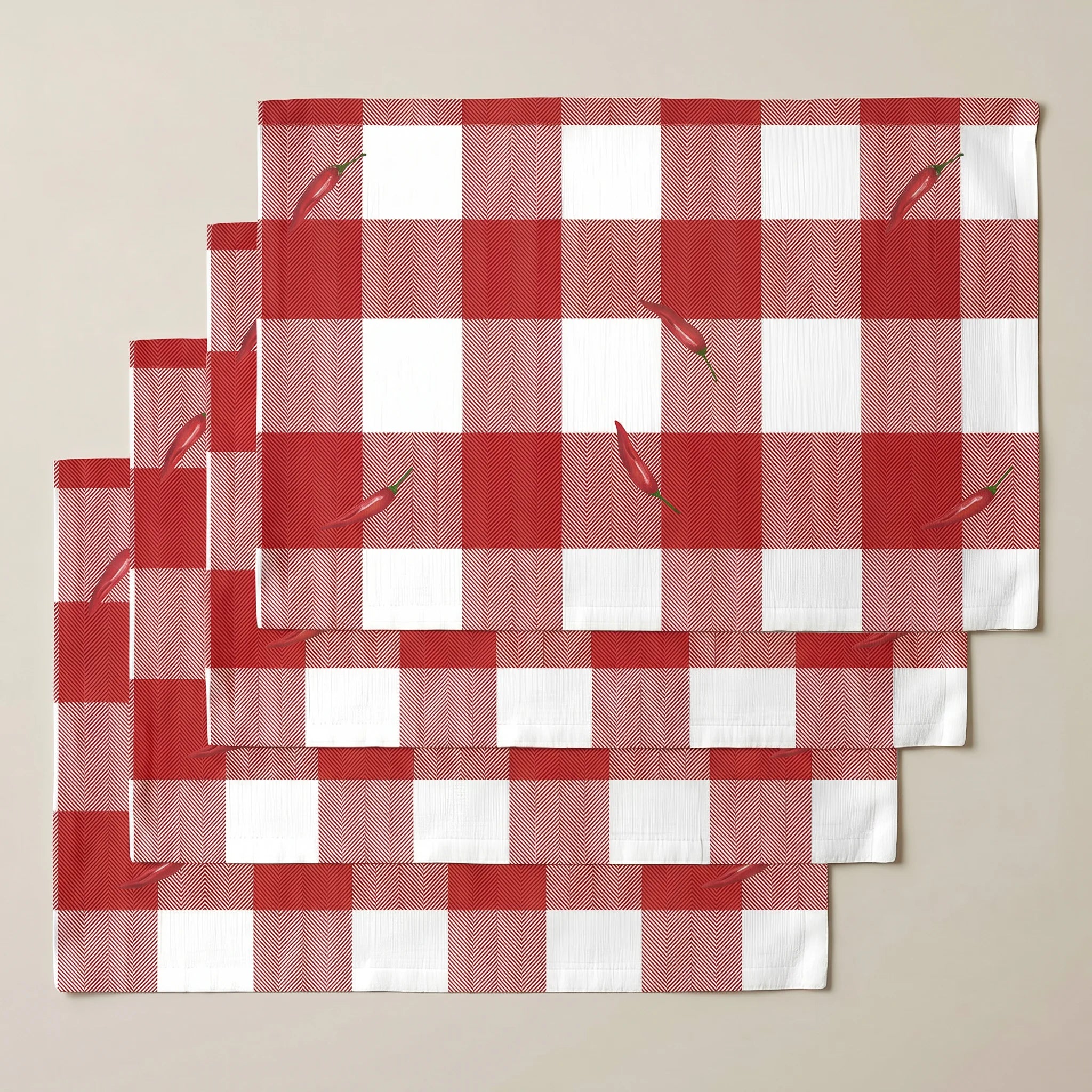 Mantel individual antimanchas pack 4 unidades Marcello