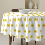 Mantel redondo antimanchas Mateo