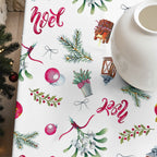 Mantel antimanchas Merry Christmas 11