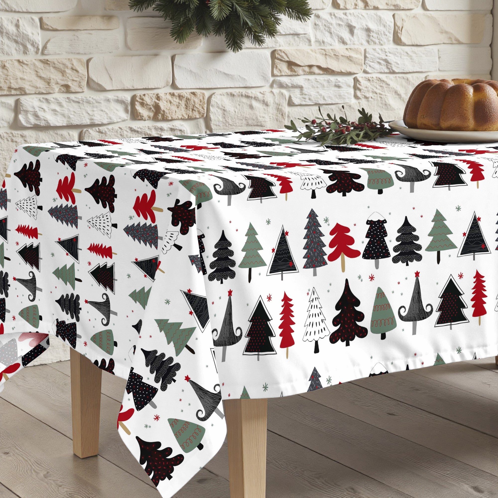 Mantel antimanchas XL Merry Christmas 14