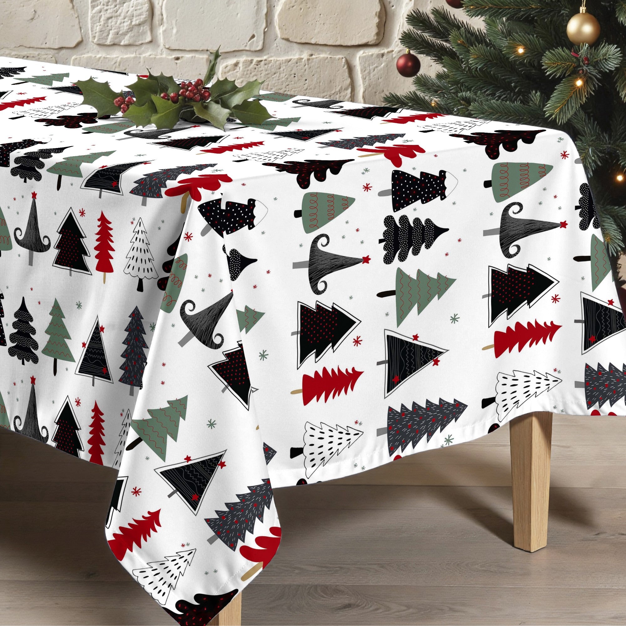 Mantel antimanchas XL Merry Christmas 14