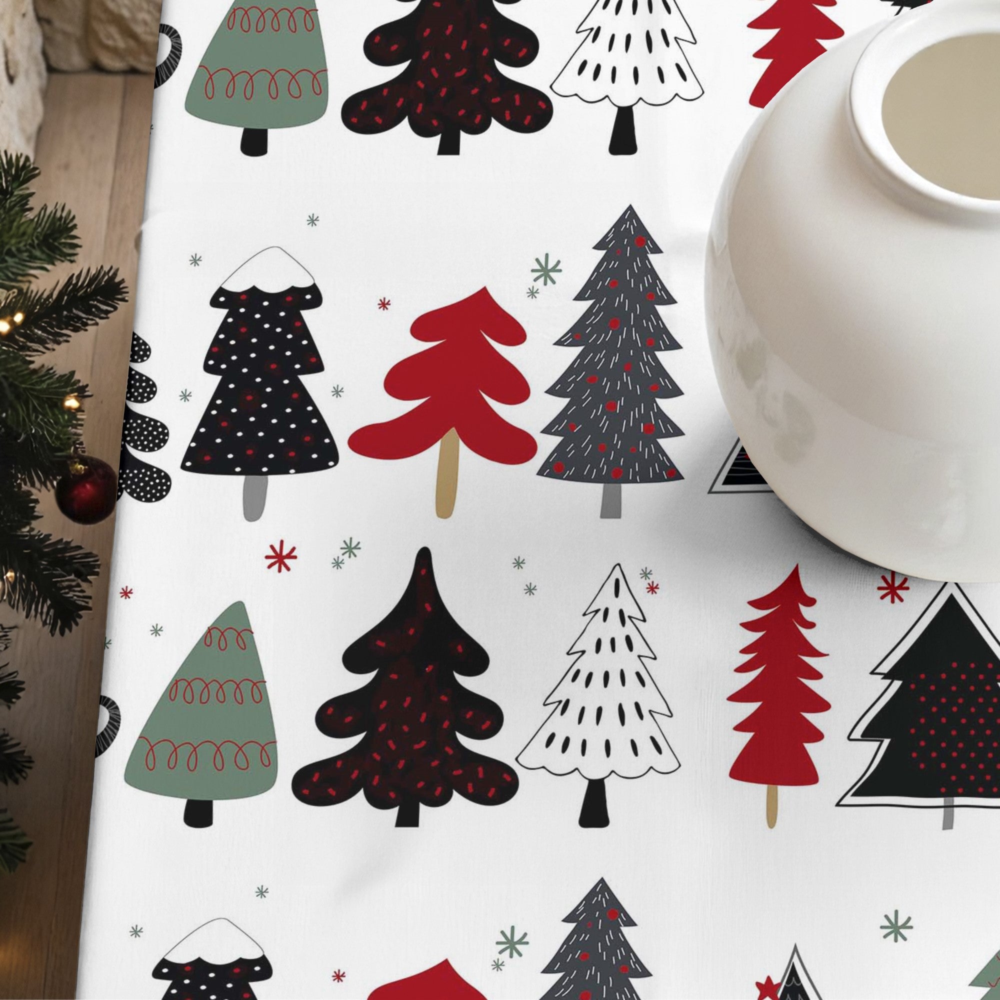 Mantel antimanchas XL Merry Christmas 14