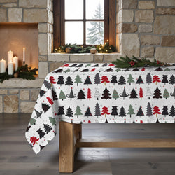 Mantel antimanchas 100% algodón Merry Christmas 14