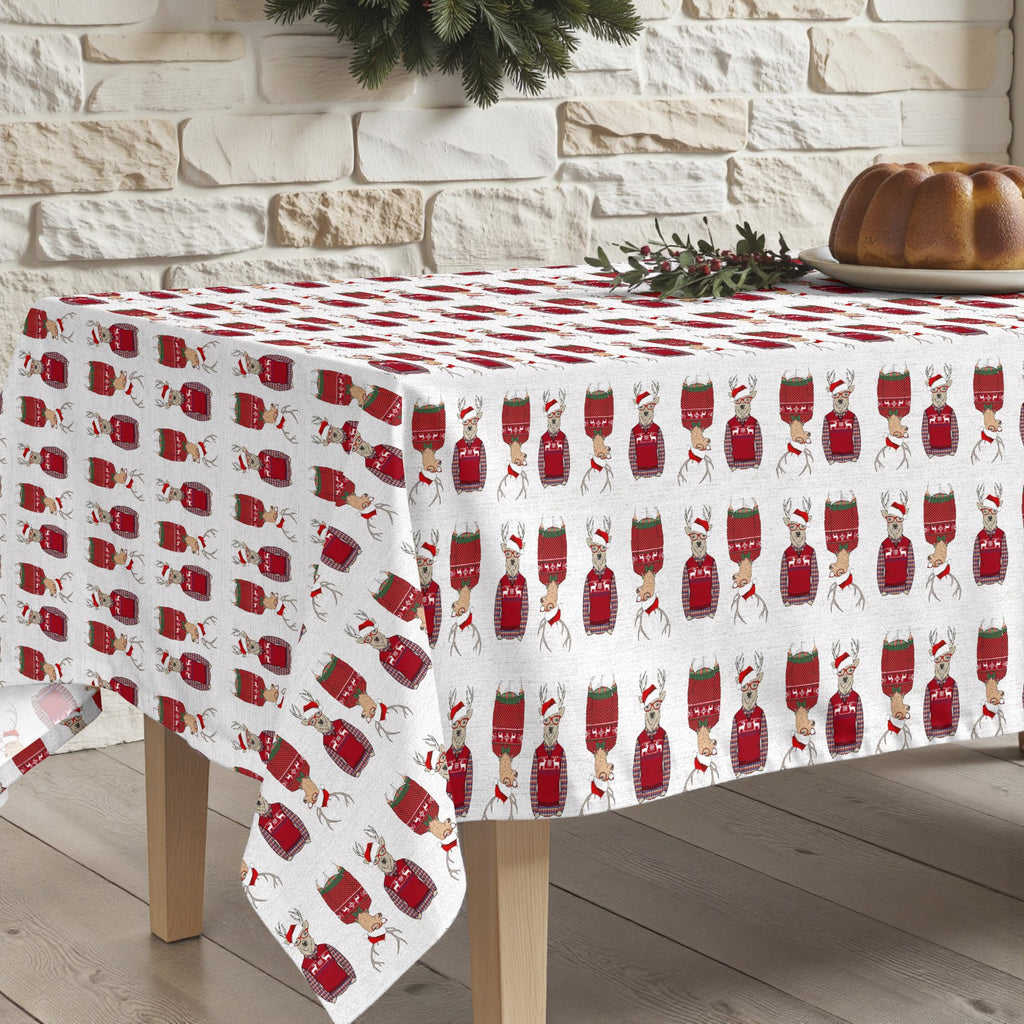 Mantel antimanchas Merry Christmas 15