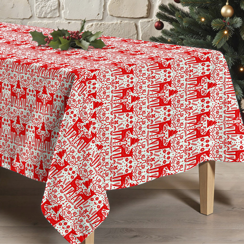 Mantel antimanchas Merry Christmas 21