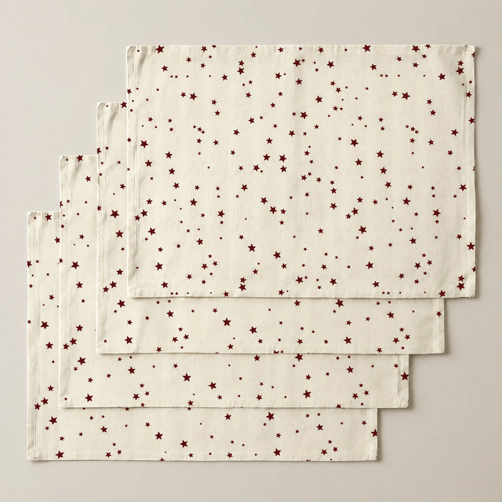 Mantel individual antimanchas pack 4 unidades Merry Christmas 23-101
