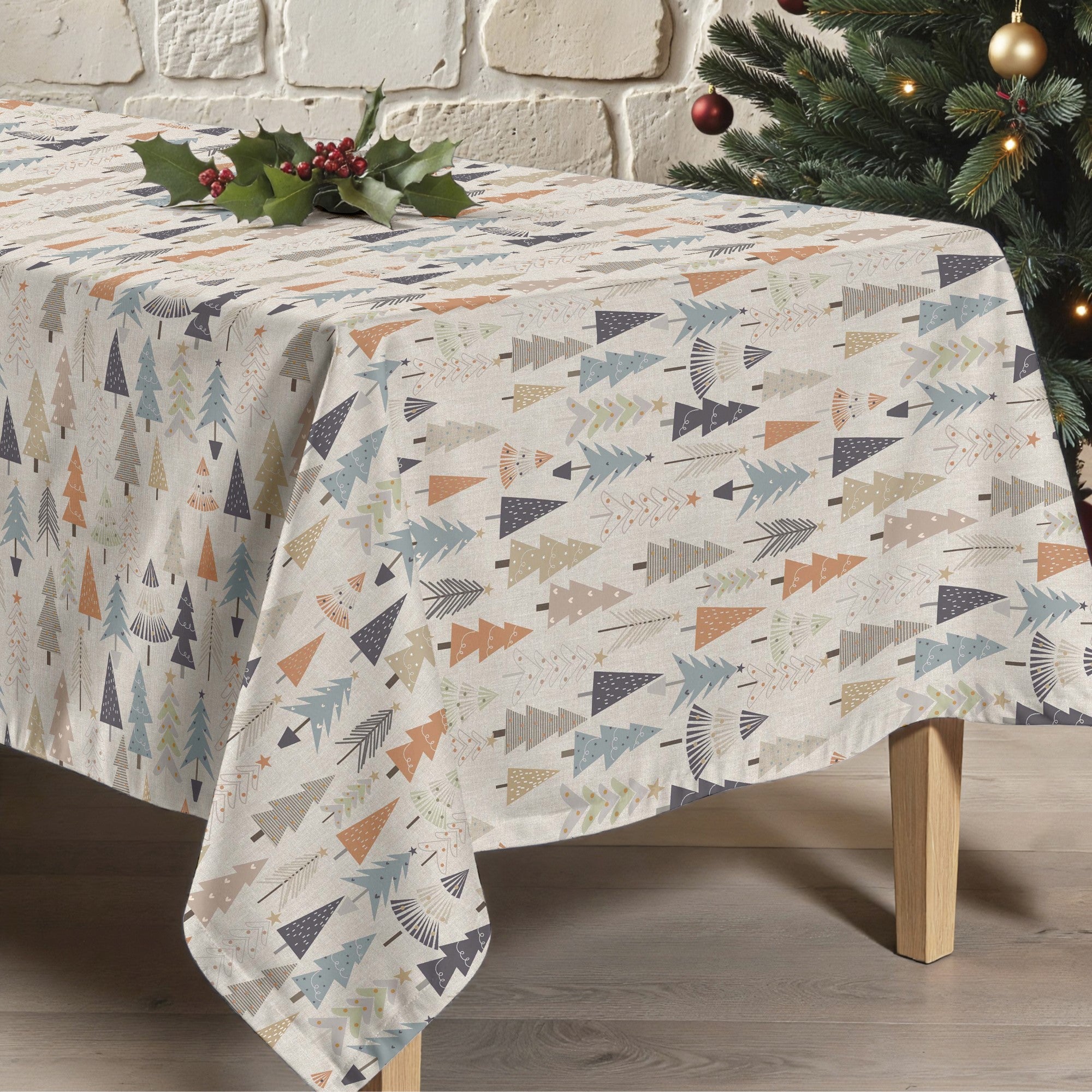 Mantel antimanchas Merry Christmas 31-101