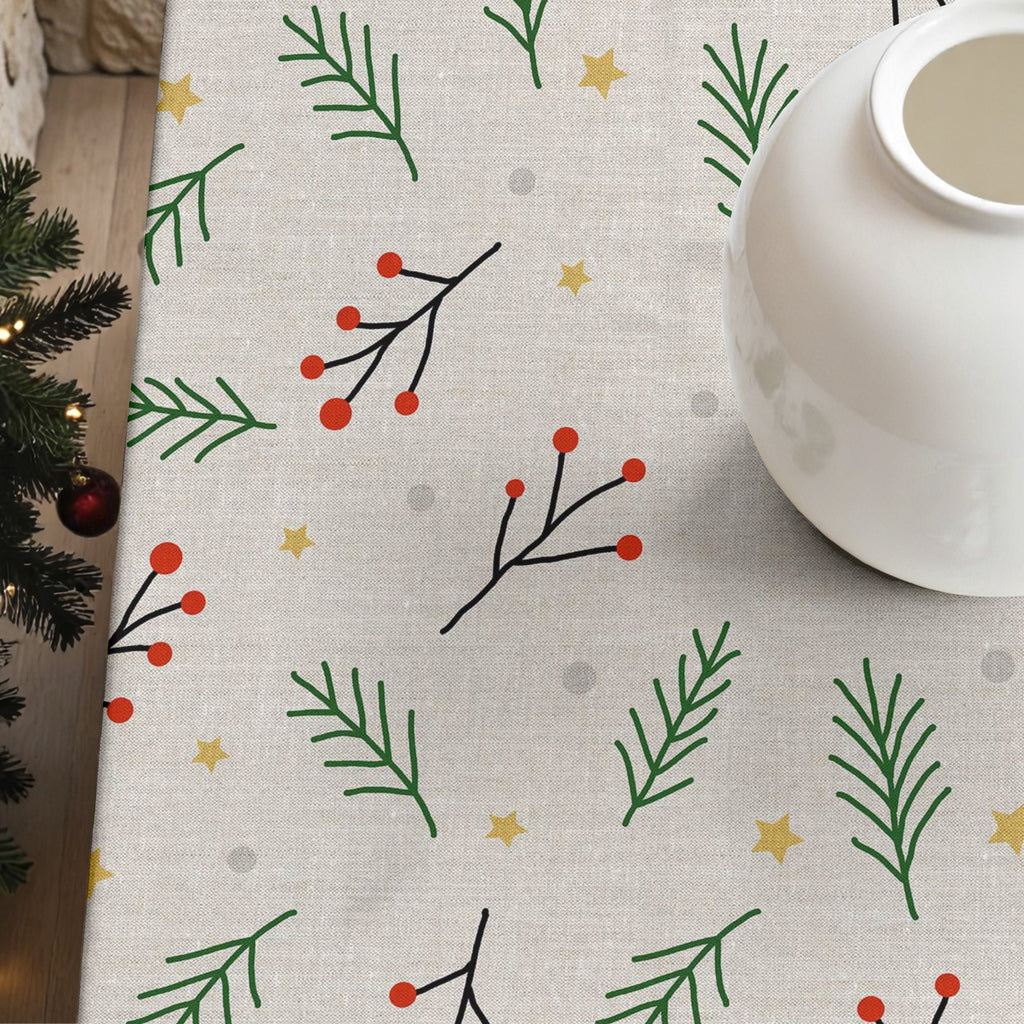 Mantel antimanchas Merry Christmas 35