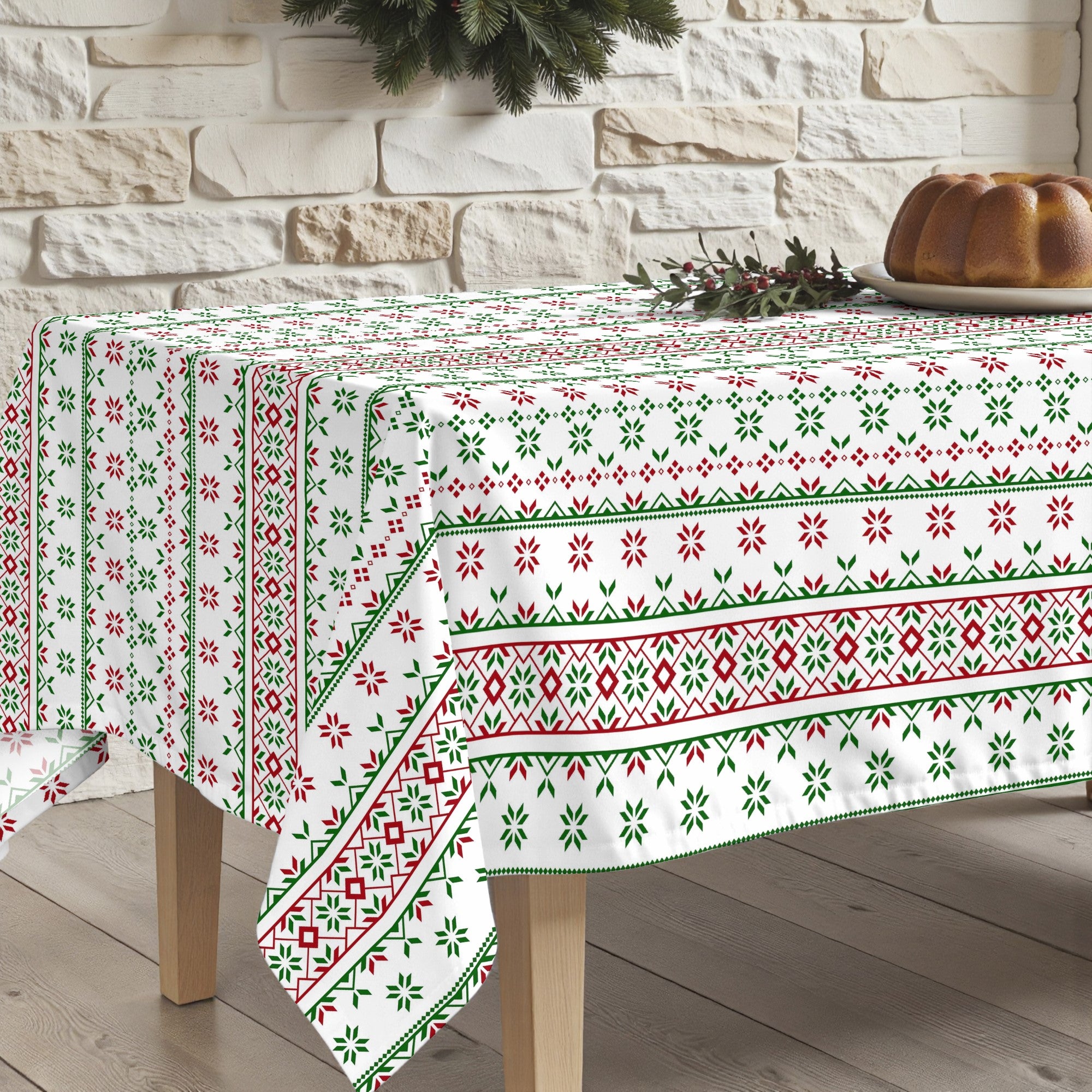 Mantel antimanchas Merry Christmas 3