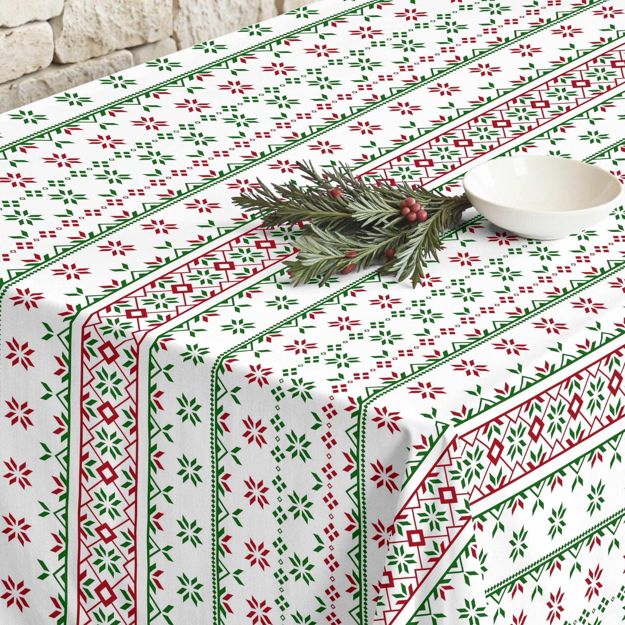 Mantel antimanchas Merry Christmas 3