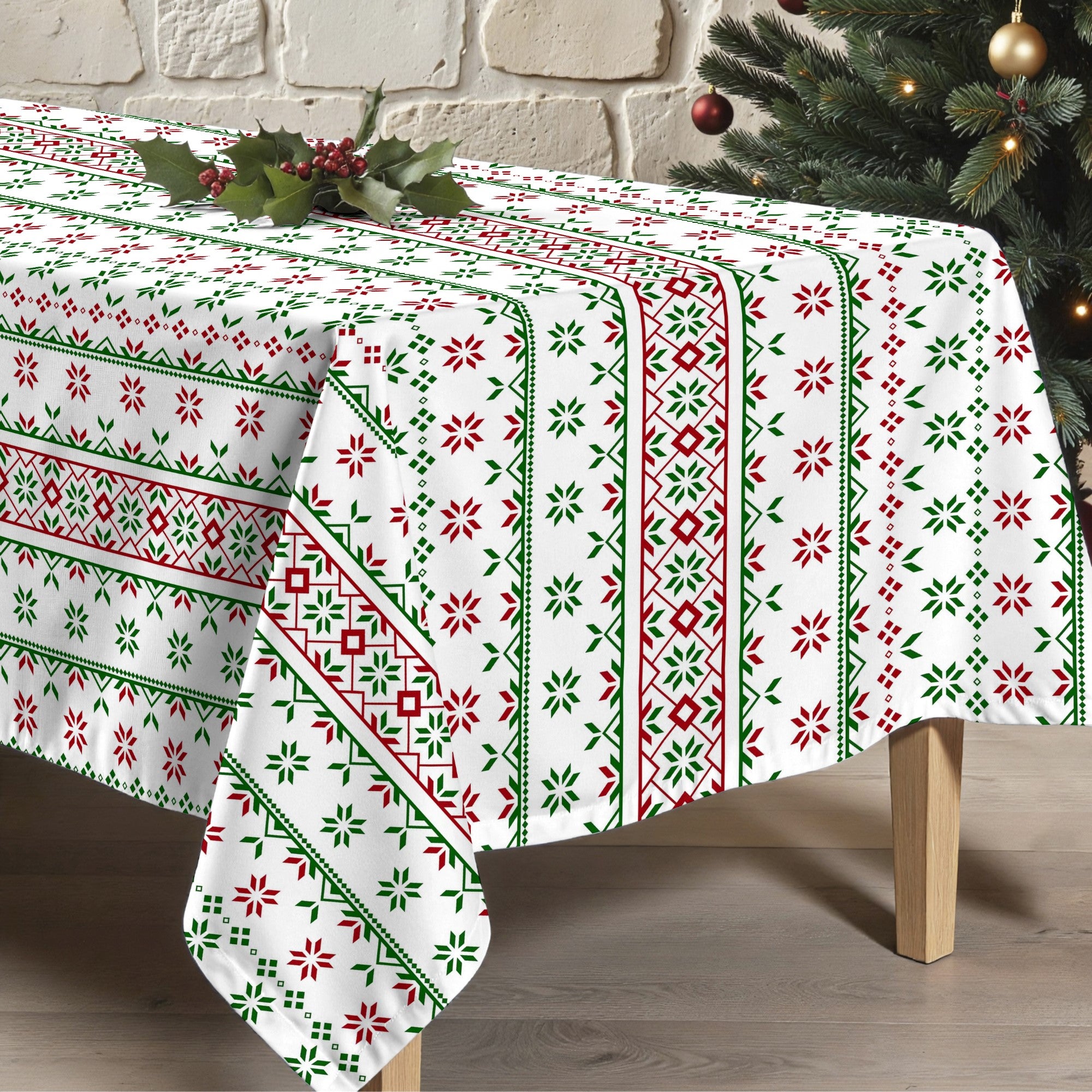 Mantel antimanchas Merry Christmas 3
