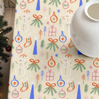 Mantel antimanchas Merry Christmas 41