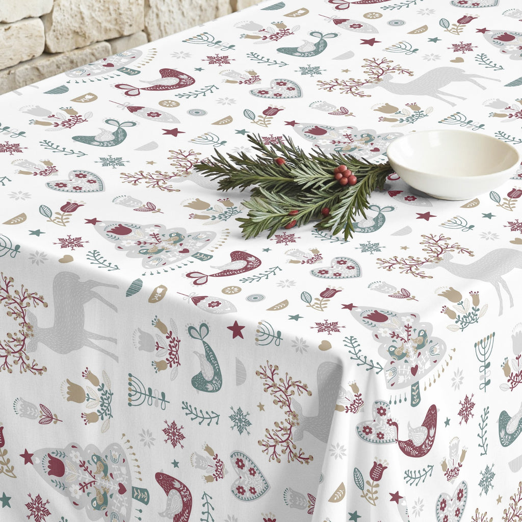 Mantel antimanchas Merry Christmas 55
