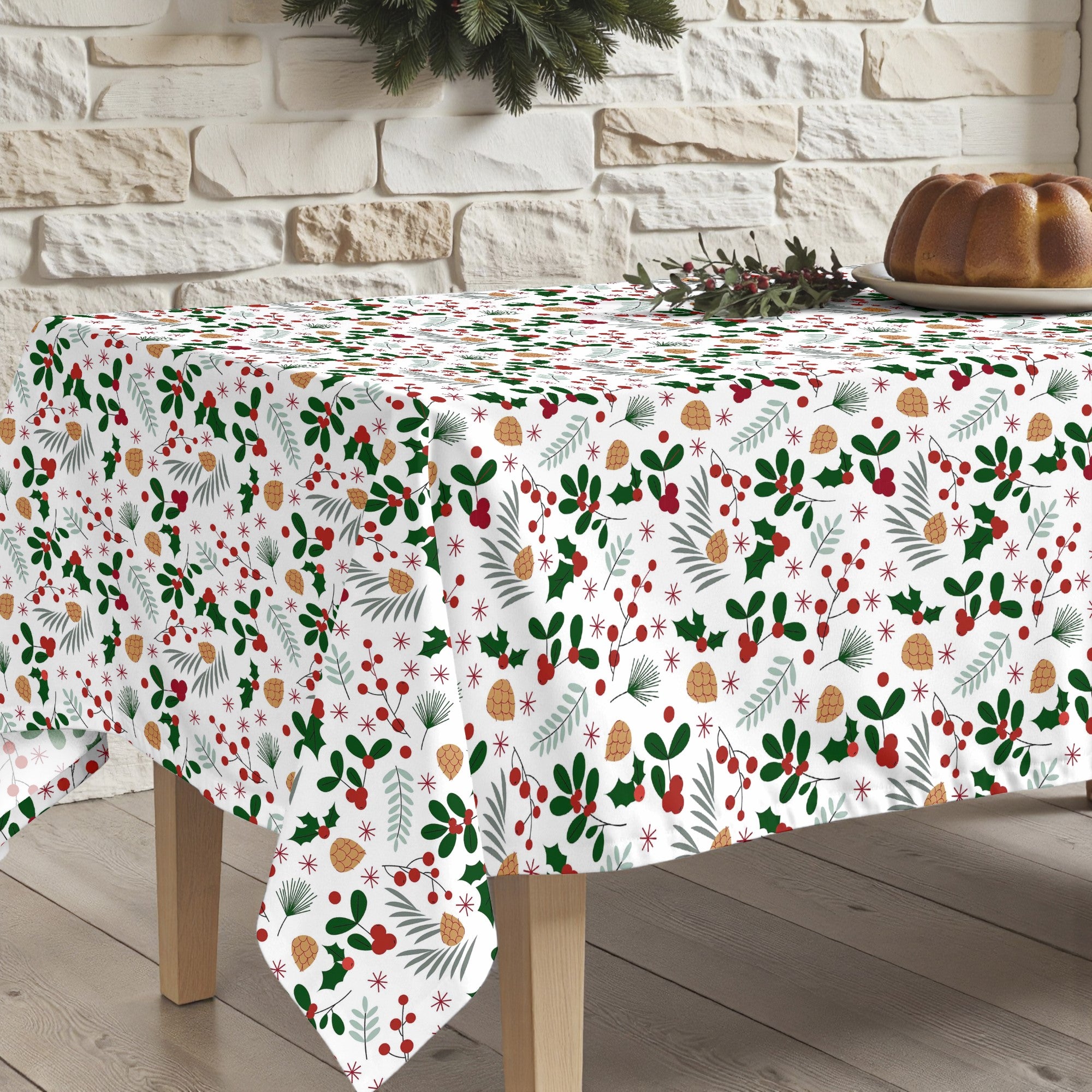Mantel antimanchas Merry Christmas 59