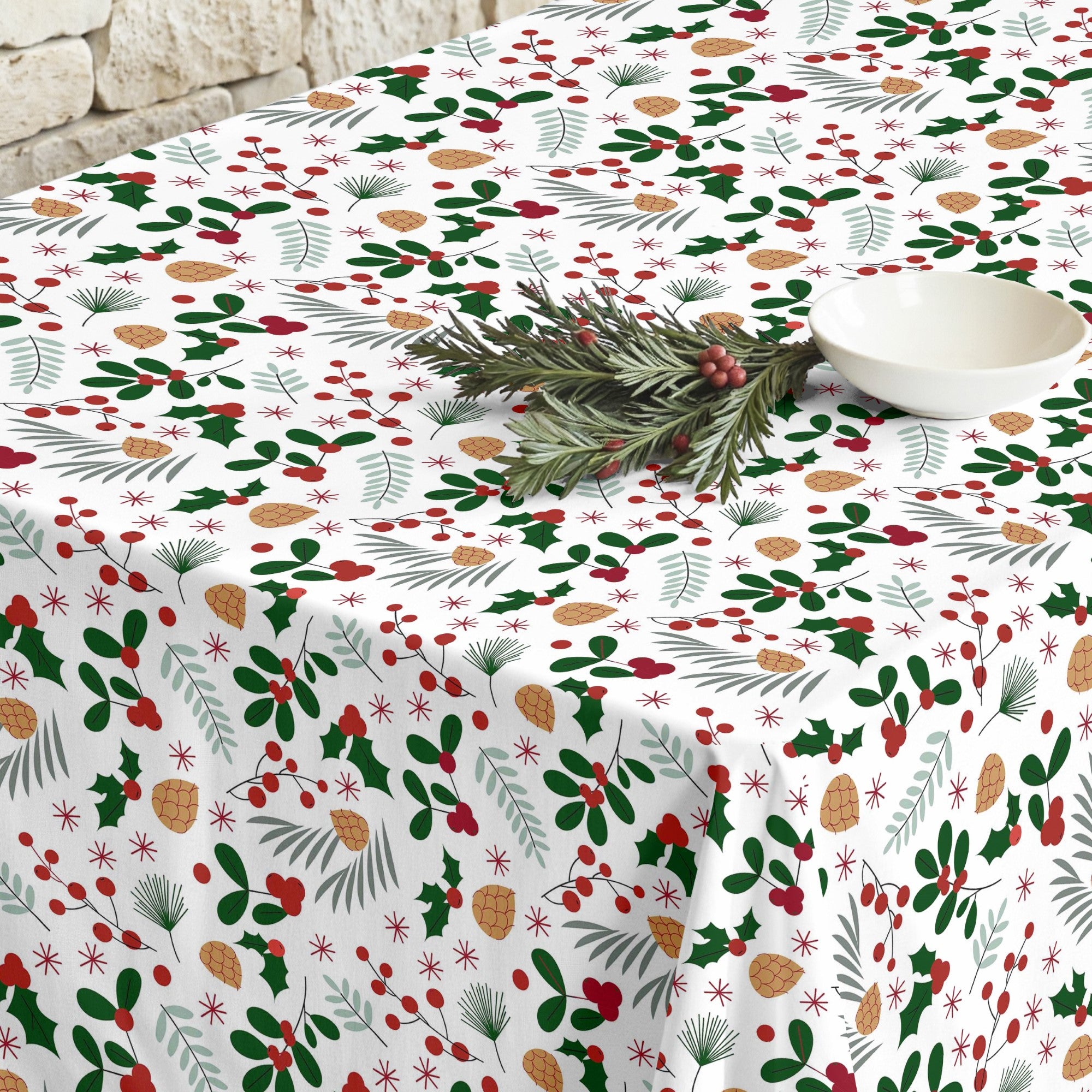Mantel antimanchas Merry Christmas 59