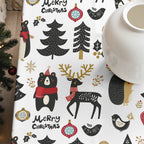 Mantel antimanchas Merry Christmas 61
