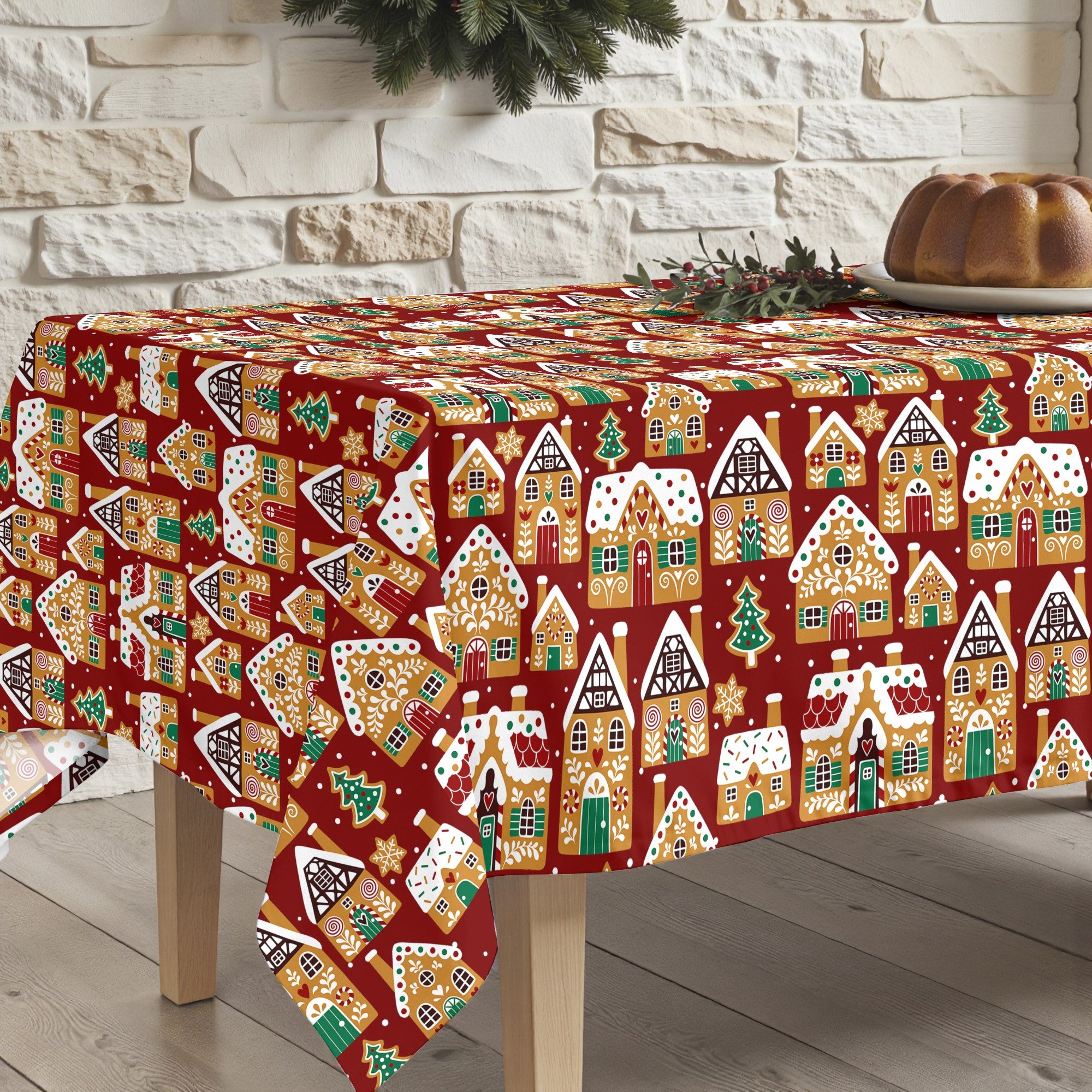 Mantel antimanchas Merry Christmas 65