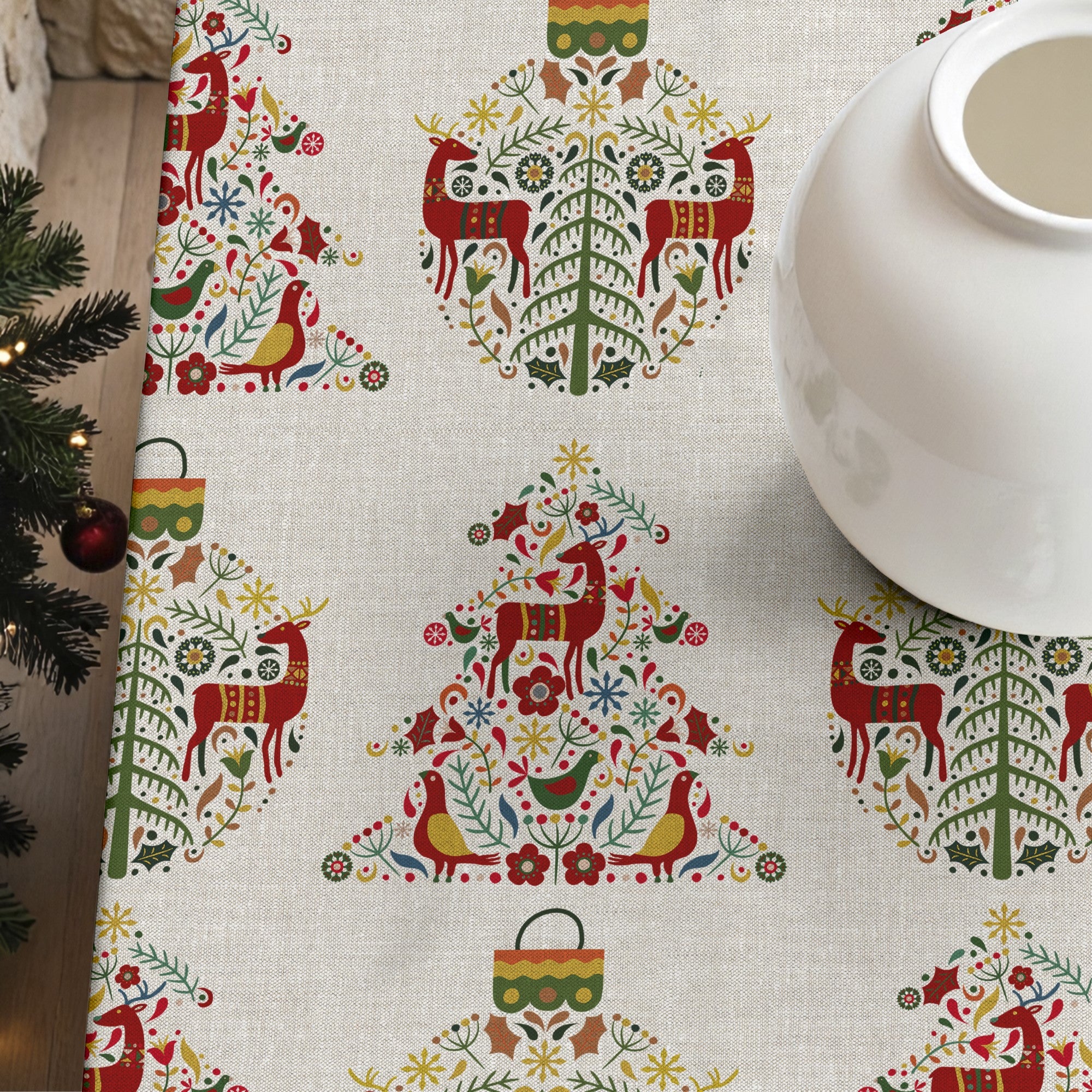 Mantel antimanchas Merry Christmas 71