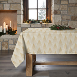 Mantel antimanchas 100% algodón Merry Christmas 72