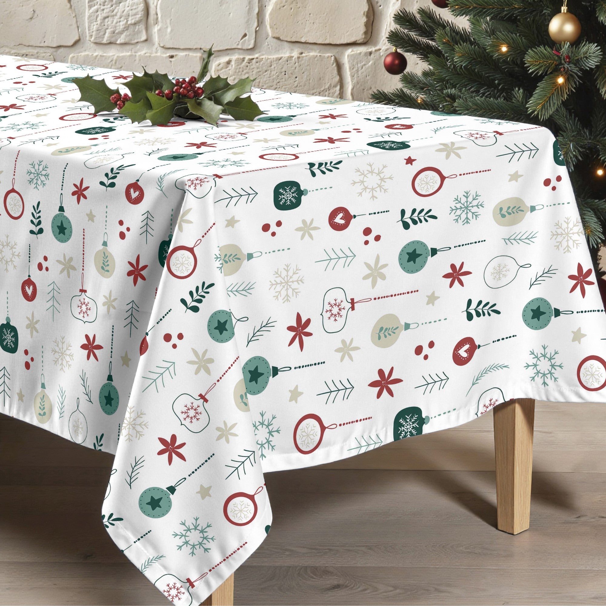 Mantel antimanchas Merry Christmas 73