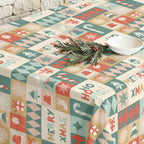 Mantel antimanchas Merry Christmas 74