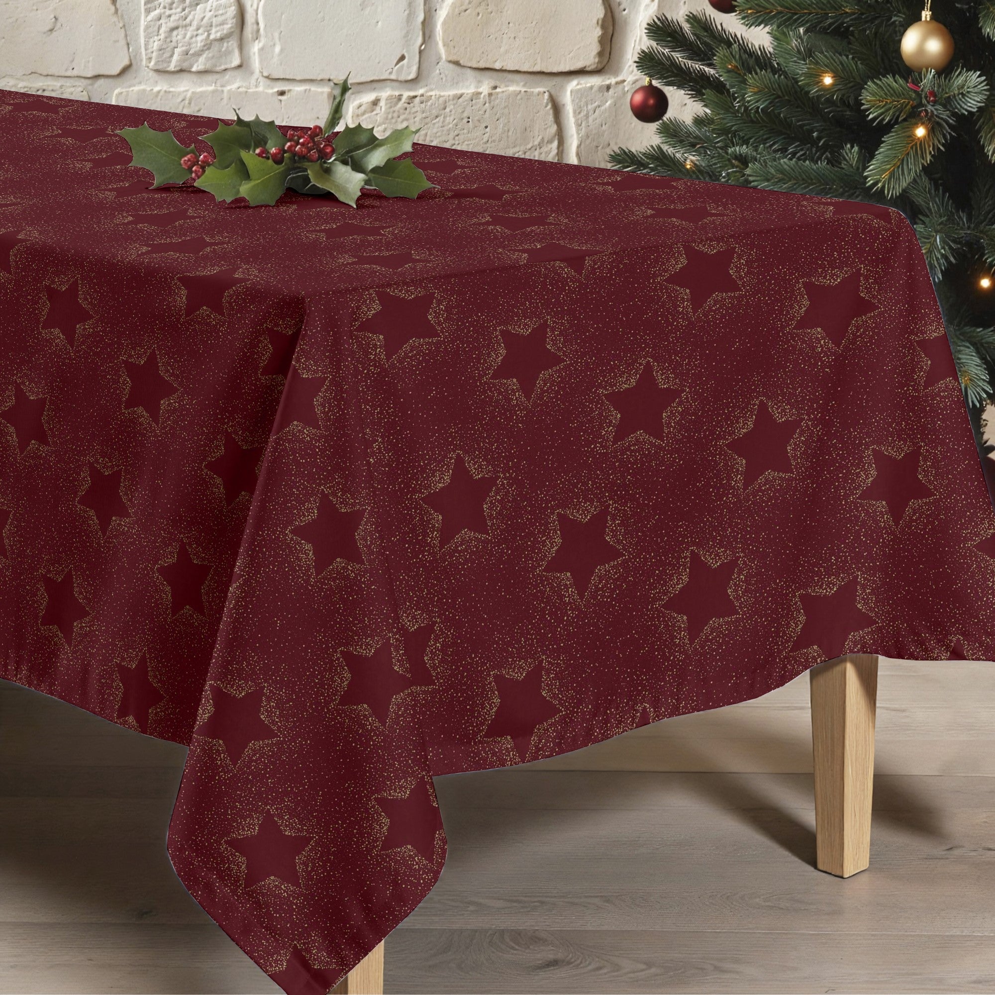 Mantel antimanchas Merry Christmas 76
