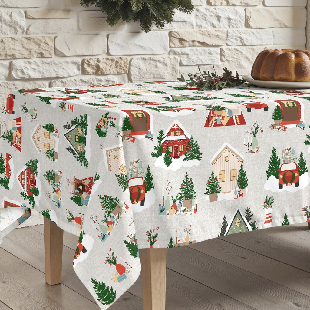Mantel antimanchas Merry Christmas 78